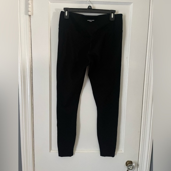 Anine Bing Pants - Anine Bing Sport Black Leggings. Size Medium.